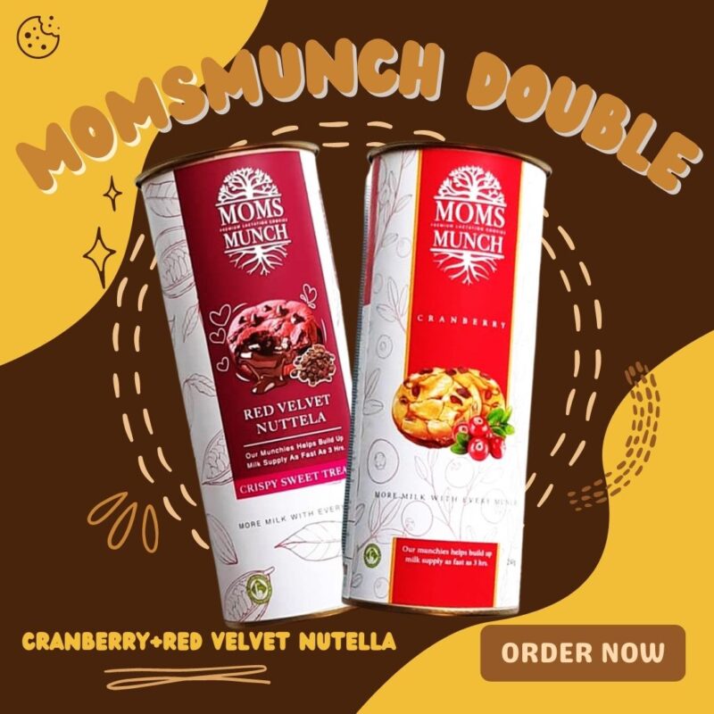 Momsmunch Double (Cranberry+Red Velvet Nutella)
